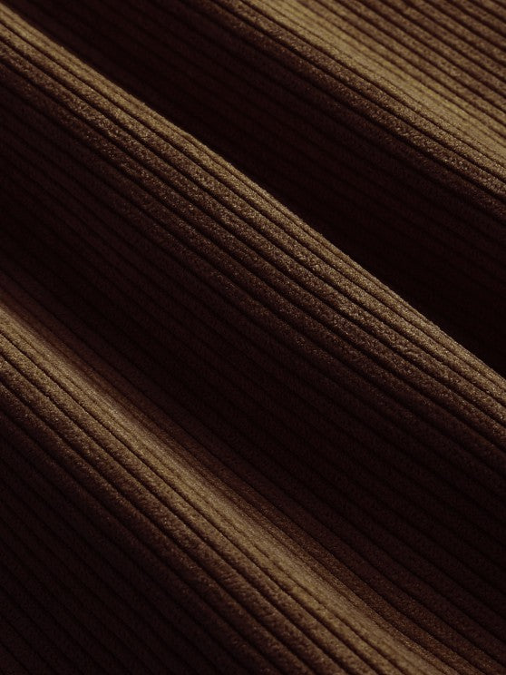 Hitoshi｜メンズ ハーフボタン コーデュロイ 長袖シャツ