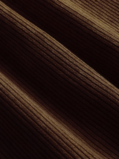 Hitoshi｜メンズ ハーフボタン コーデュロイ 長袖シャツ