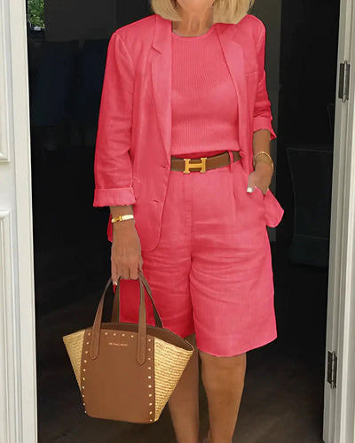 Ema | スタイリッシュカジュアルショートスーツ