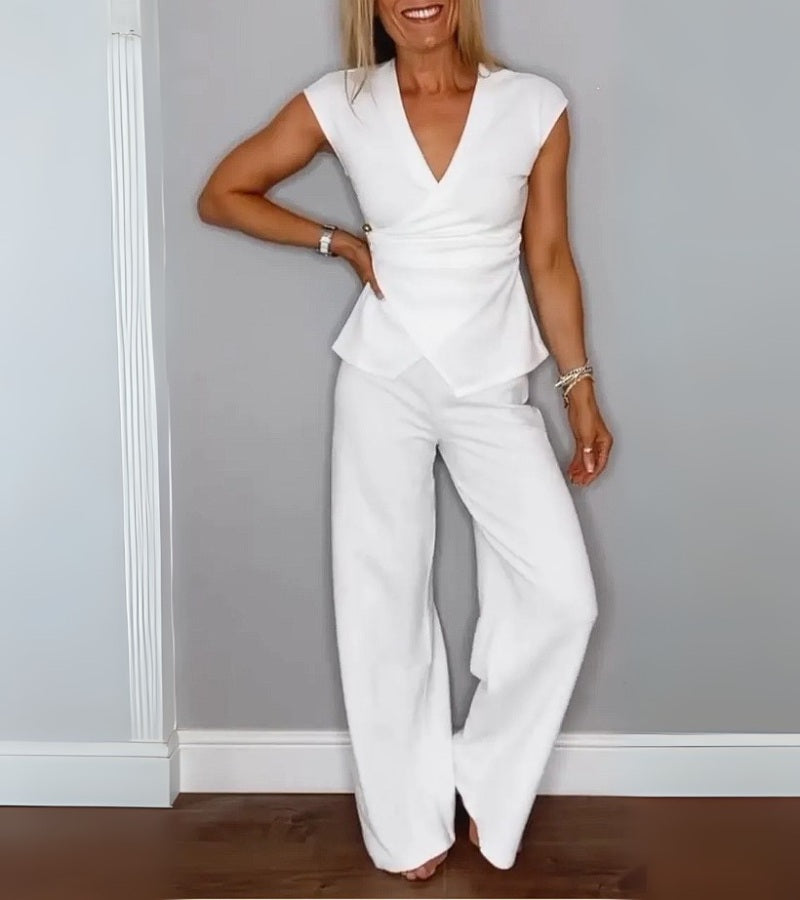 Azami | モダンカットツーピースセット