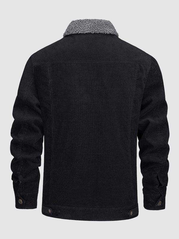 Kiyoshi｜メンズ コーデュロイ 裏フリース ジャケット