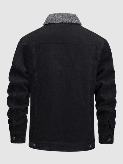 Kiyoshi｜メンズ コーデュロイ 裏フリース ジャケット