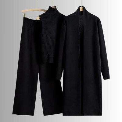 Noa｜レディース 3点セット ニット（コート・トップス・パンツ）