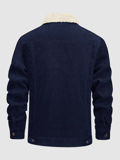 Kiyoshi｜メンズ コーデュロイ 裏フリース ジャケット