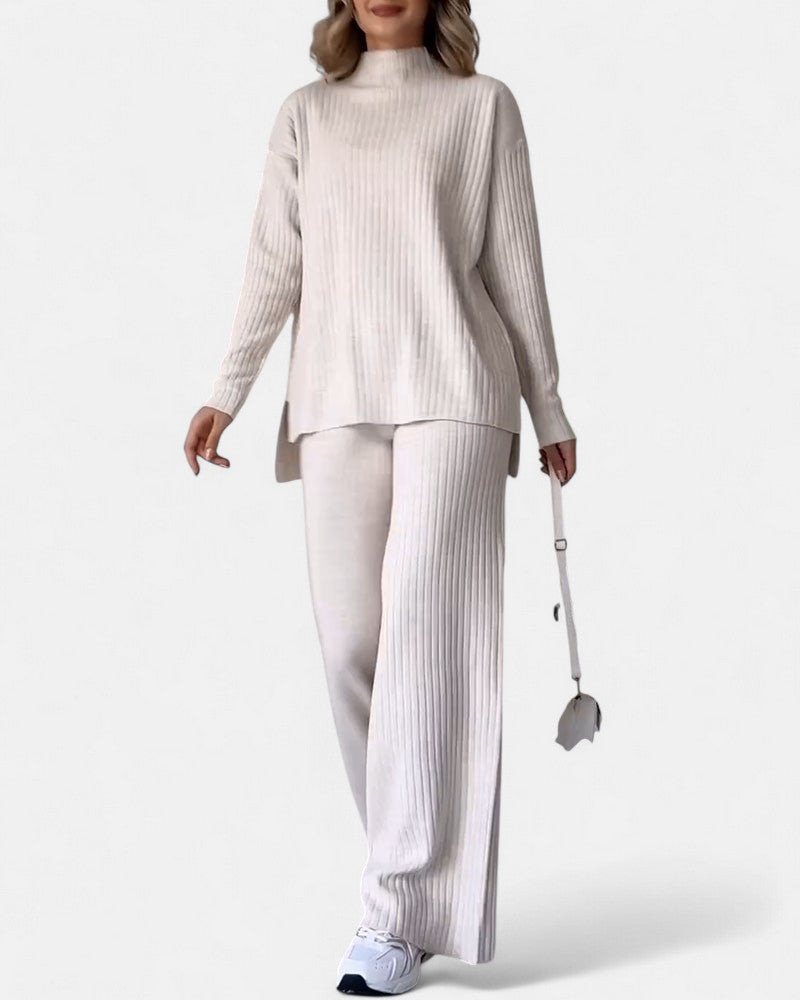 Kotomi | エレガントで快適なリブ編みインドアセット