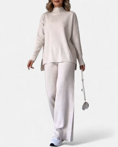 Kotomi | エレガントで快適なリブ編みインドアセット