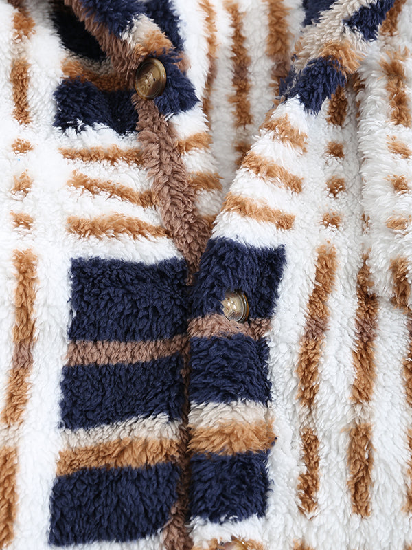 Manabu｜メンズ クラシック チェック フリース ラペル ジャケット