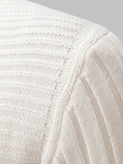 Kota｜メンズ スリムフィット スタンドカラー セーター