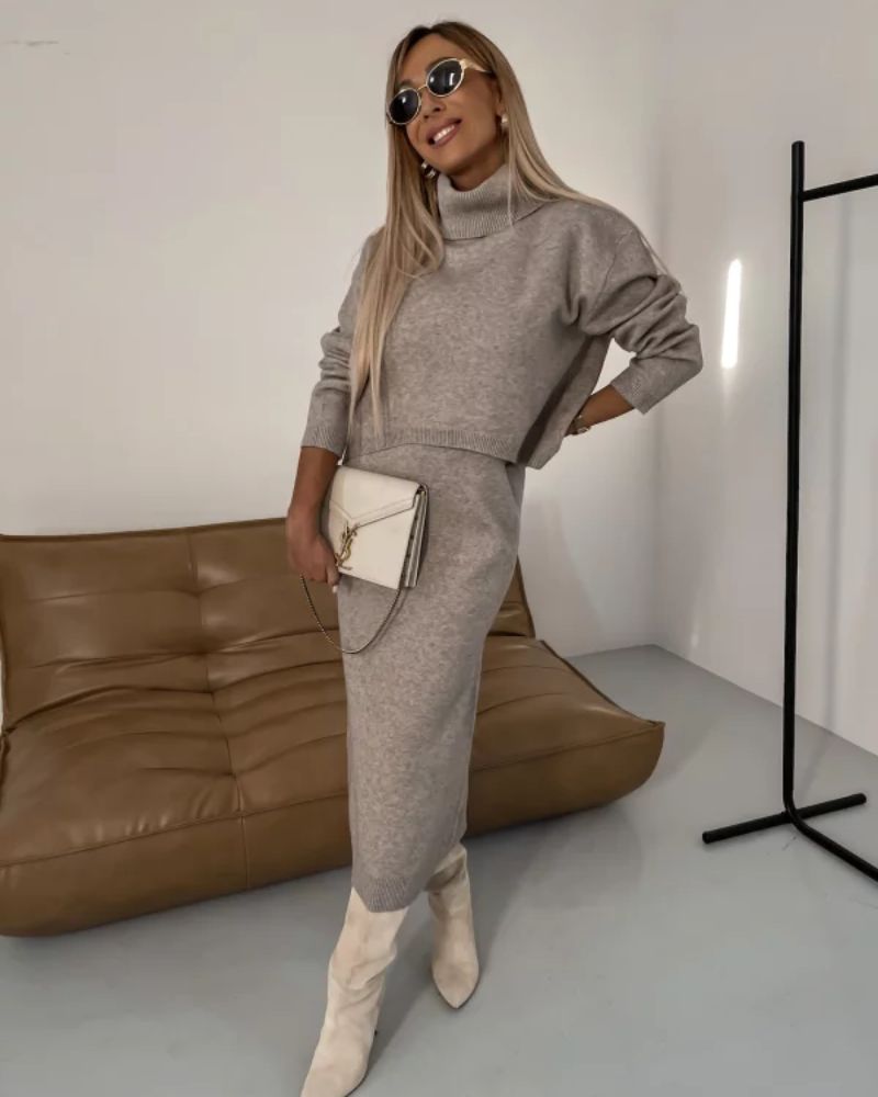 Junna | エレガントなニットセット