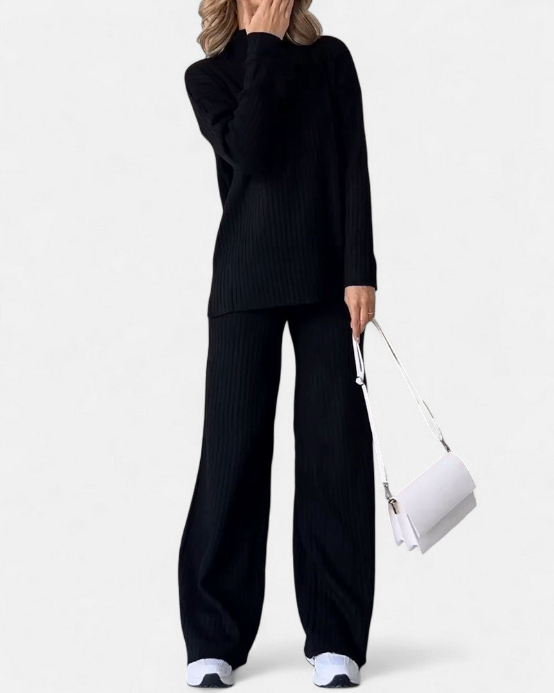 Kotomi | エレガントで快適なリブ編みインドアセット