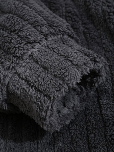 Kunio｜メンズ フリース ボタンアップ ジャケット