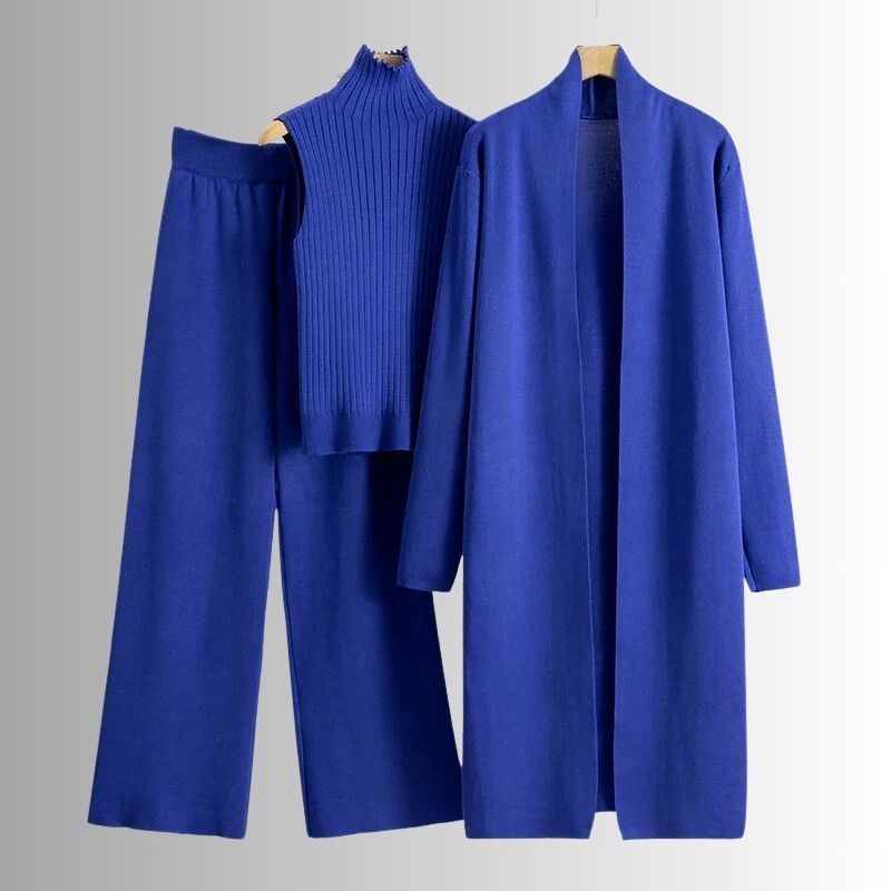 Noa｜レディース 3点セット ニット（コート・トップス・パンツ）