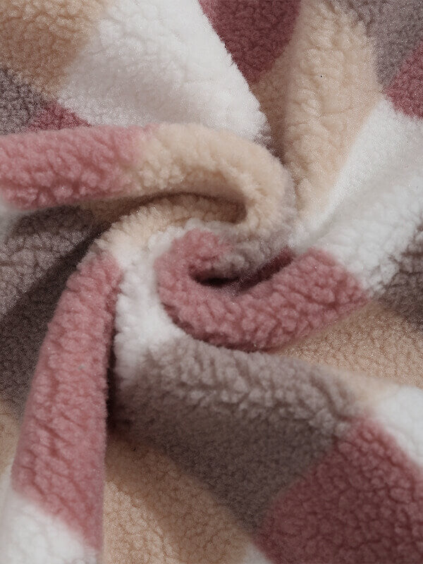 Hotaka｜メンズ クラシックチェック フェイクファージャケット