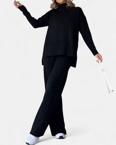 Kotomi | エレガントで快適なリブ編みインドアセット