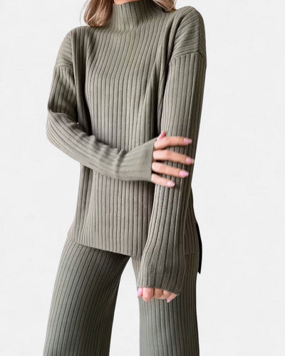 Kotomi | エレガントで快適なリブ編みインドアセット