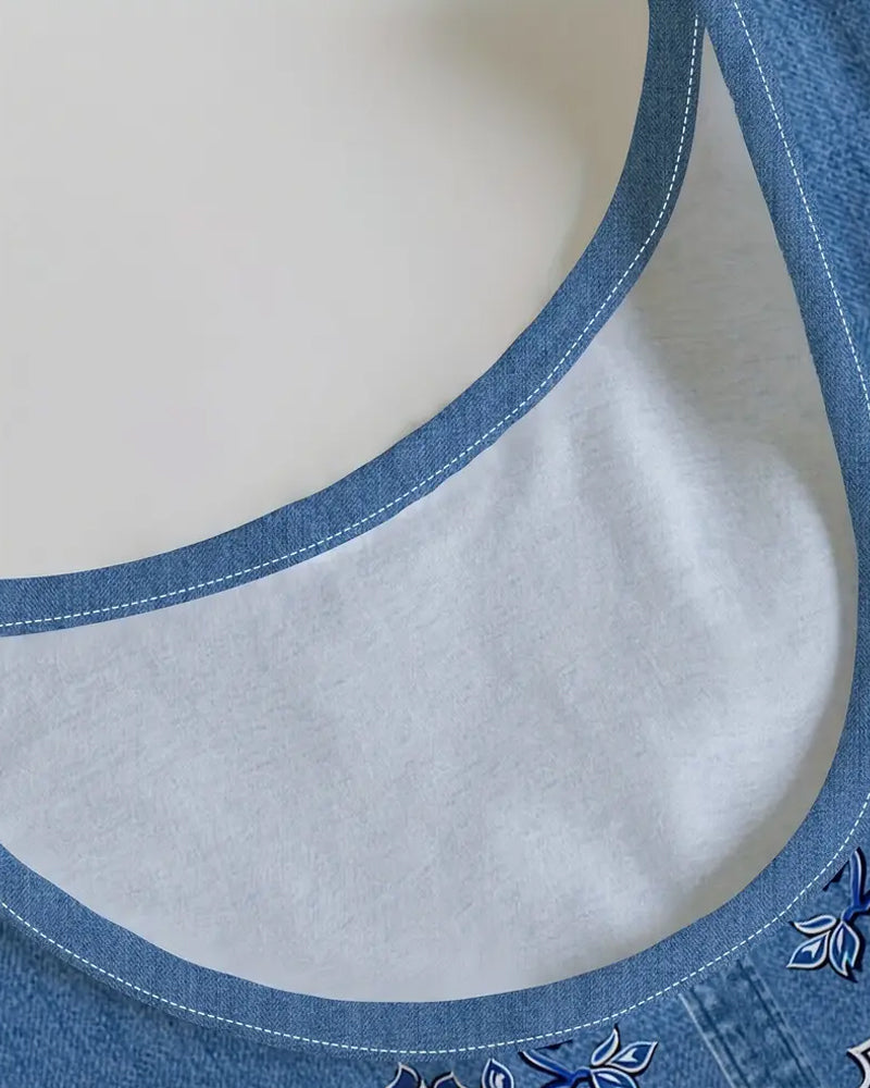 Miho | ノースリーブデニム風ドレス