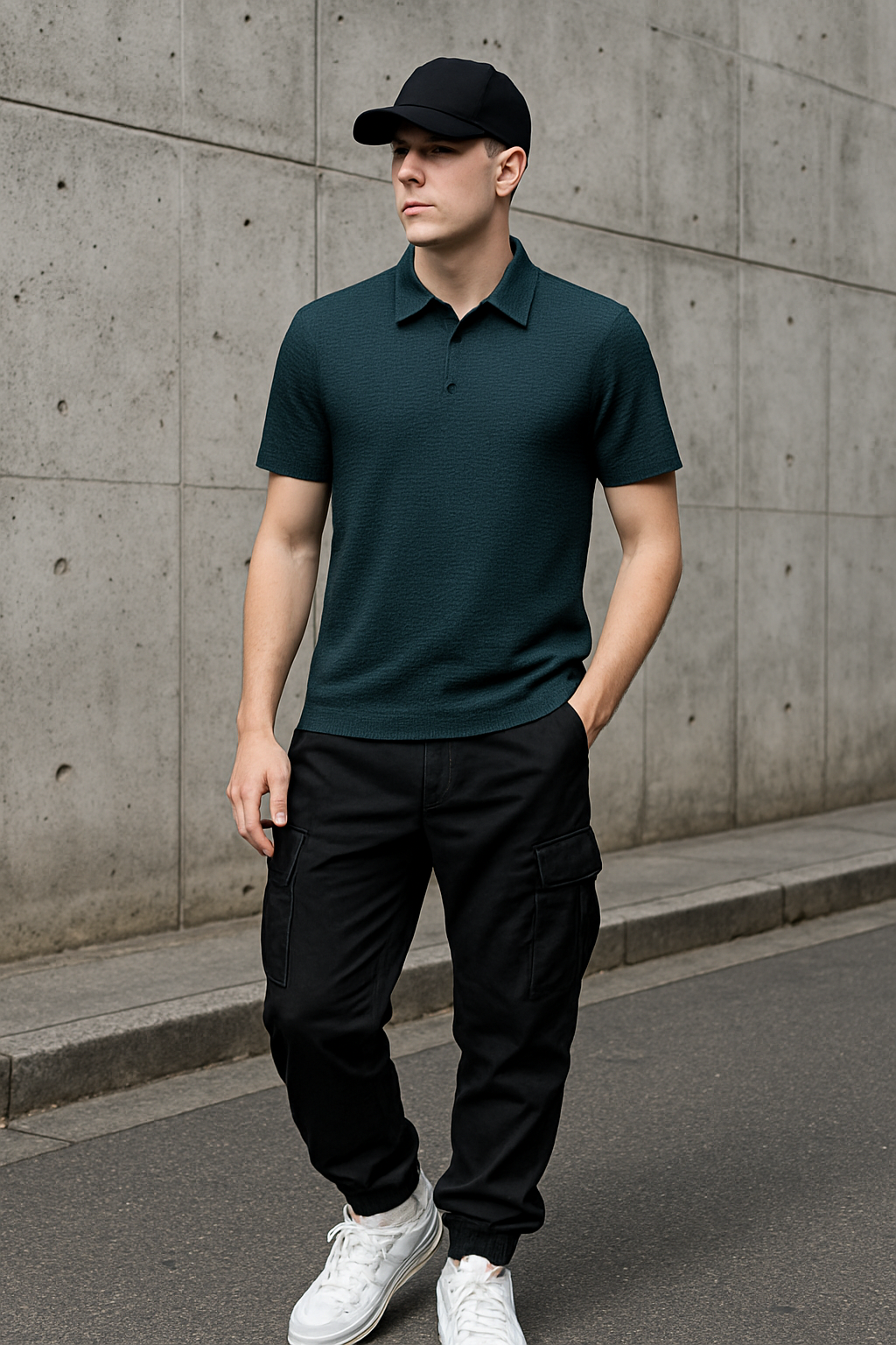 Itsuka | メンズプレミアムポロシャツ（アーバンスタイル）