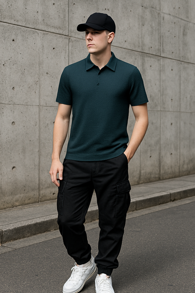 Itsuka | メンズプレミアムポロシャツ（アーバンスタイル）