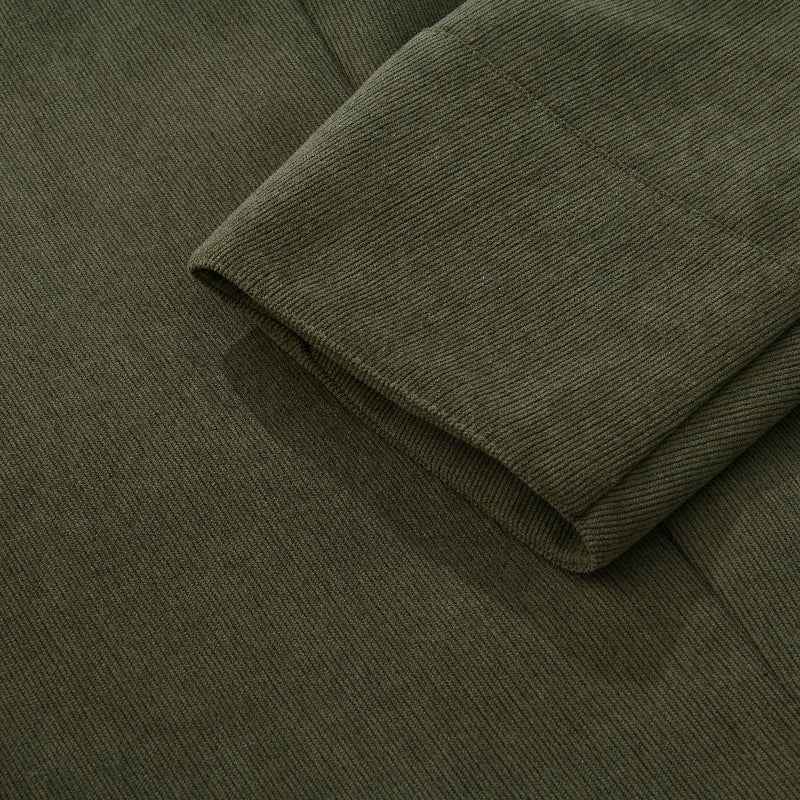 Michio | メンズ ヴィンテージ コーデュロイ スタンドカラー コート