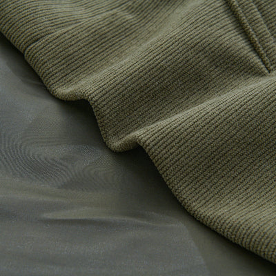 Michio | メンズ ヴィンテージ コーデュロイ スタンドカラー コート