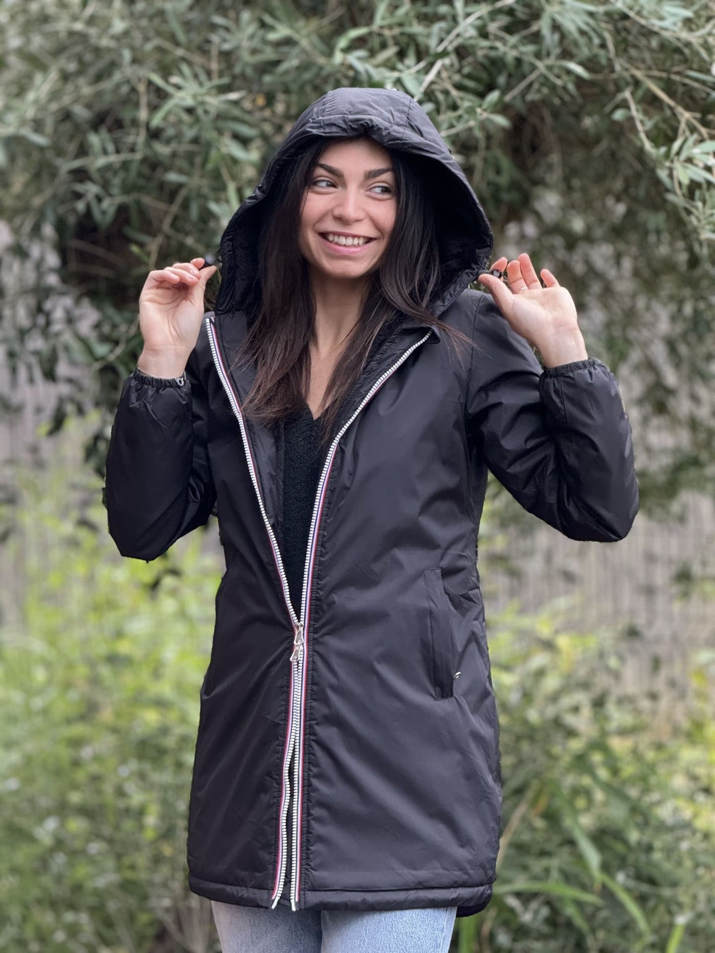 Megumi｜キャメルジップアップバイカージャケット