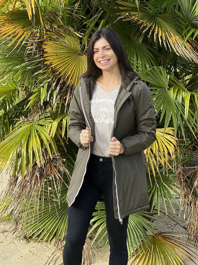 Megumi｜キャメルジップアップバイカージャケット