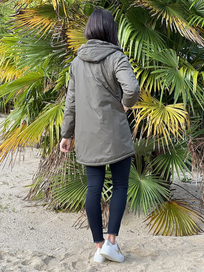 Megumi｜キャメルジップアップバイカージャケット