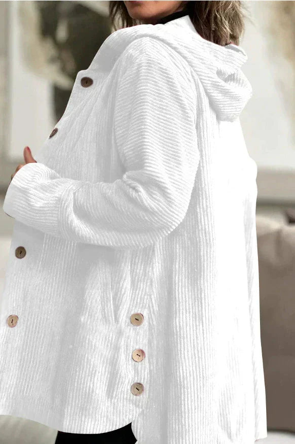 Kisa | コーデュロイ フード付きジャケット