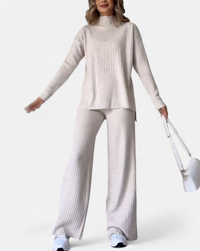 Kotomi | エレガントで快適なリブ編みインドアセット