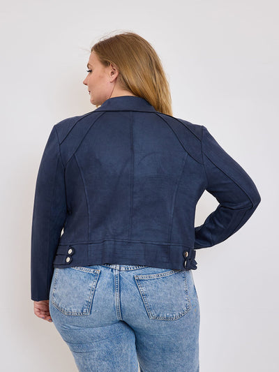 Mayumi｜キャメルジップアップバイカージャケット