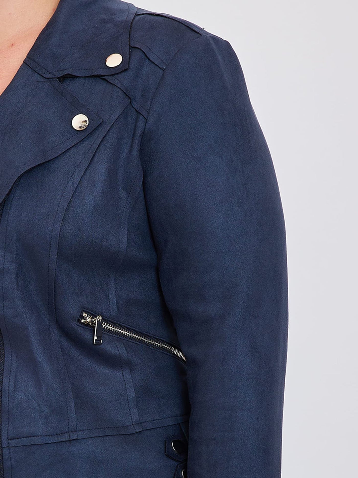 Mayumi｜キャメルジップアップバイカージャケット