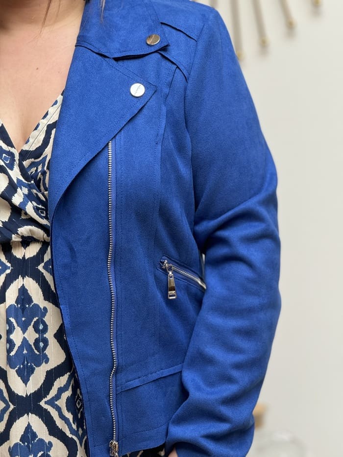 Mayumi｜キャメルジップアップバイカージャケット