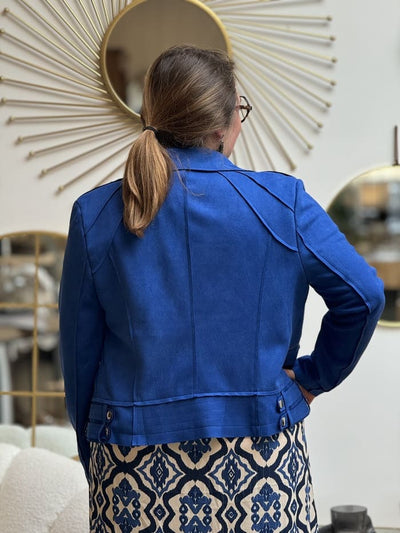 Mayumi｜キャメルジップアップバイカージャケット